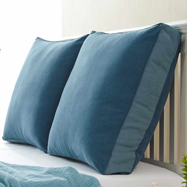 직사각 대형 등받이 쿠션 쇼파 등쿠션 침대 60x70