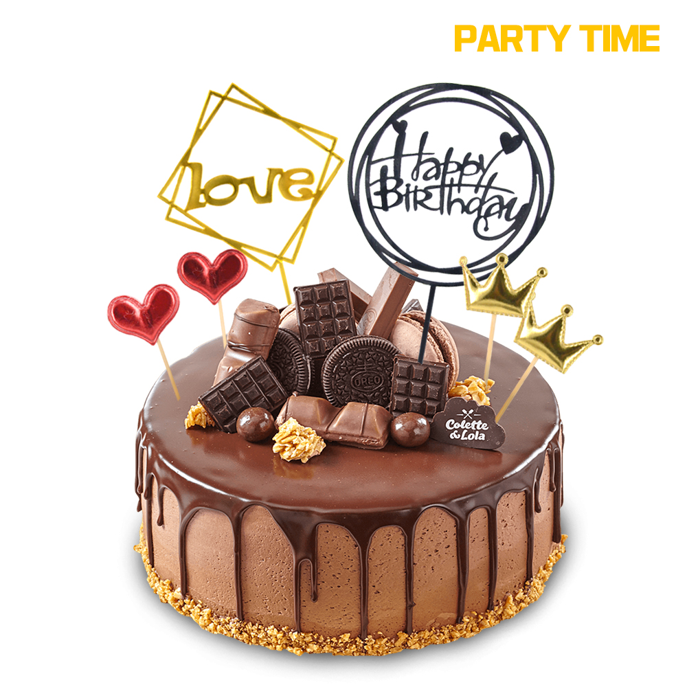 [브로키] 고깔 생일모자 1+1 생일파티 소품 이벤트용품 - 상세 이미지 3