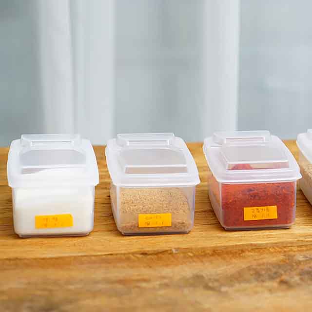 조미료통 반투명 반오픈 양념통 500ml - 상세 이미지 2