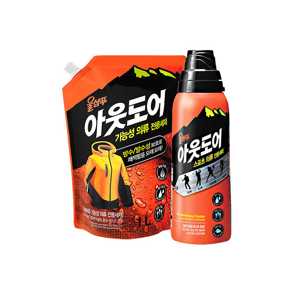 애경 울샴푸 리필 용기 모음 중성세제 섬유보호제 - 상세 이미지 4
