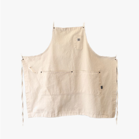 하이브로우 롱 앞치마 L 가드닝 카페 캠핑 주방 신혼부부 캔버스 키친 에이프런