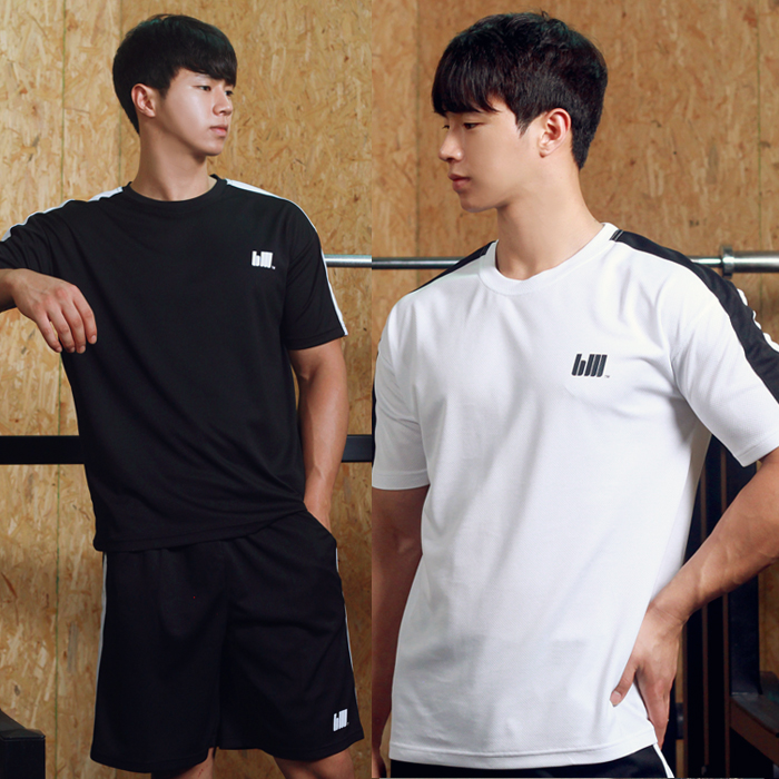 유니크 배색 트레이닝 세트 (2 color) 제품 이미지