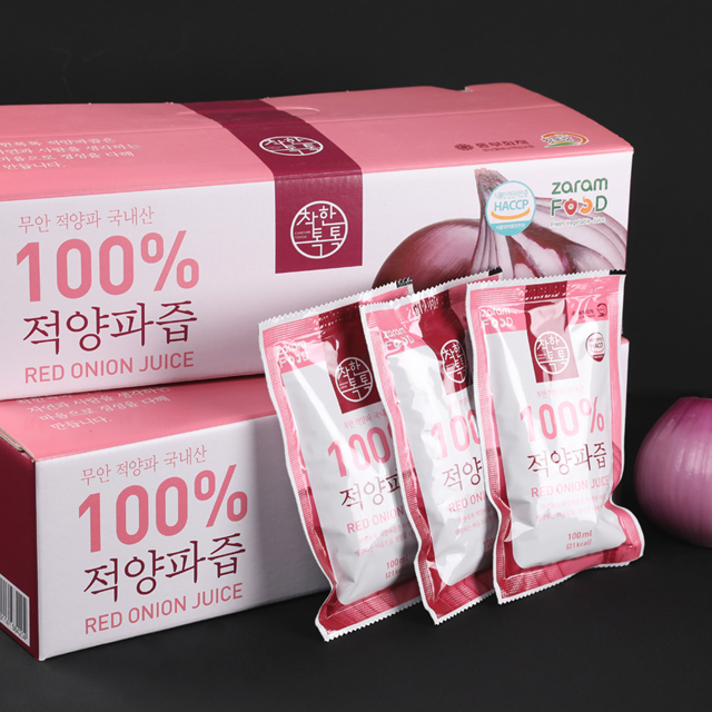 무안 자색 빨간양파즙 100ml X 60포 이미지 2