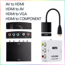 AV to HDMI 컨버터 VGA RCA 3선 5선 컴포넌트 컴포지트 변환