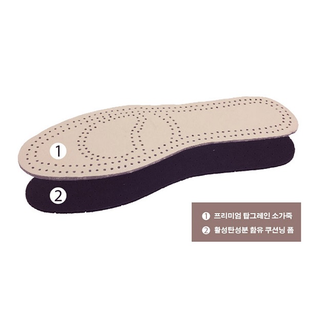 천연 가죽 깔창 코르도니에르 깔창 추천 깔창 사용후기 깔창 선택법