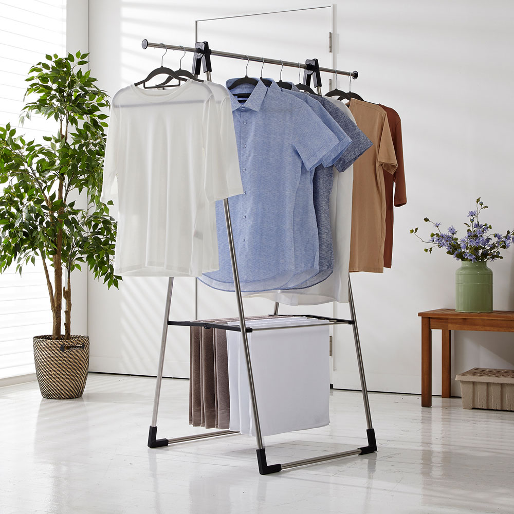 씨에스리빙 튼튼한 원룸 빨래건조대 에이플러스A 수건건조대