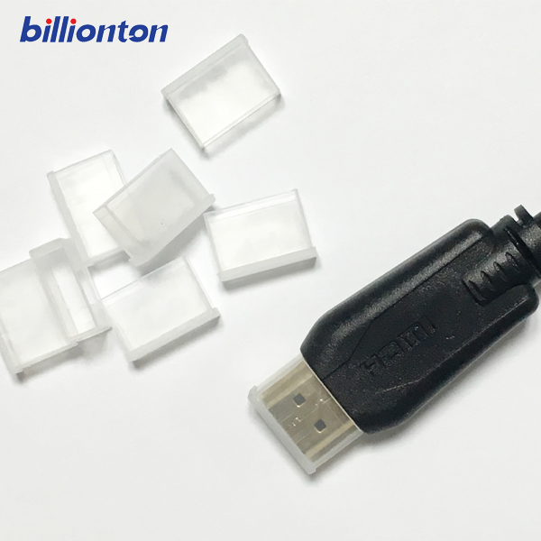 빌리온톤 HDMI 단자 보호 마개 캡 x10개(1세트) male용/숫놈 - 메인 이미지