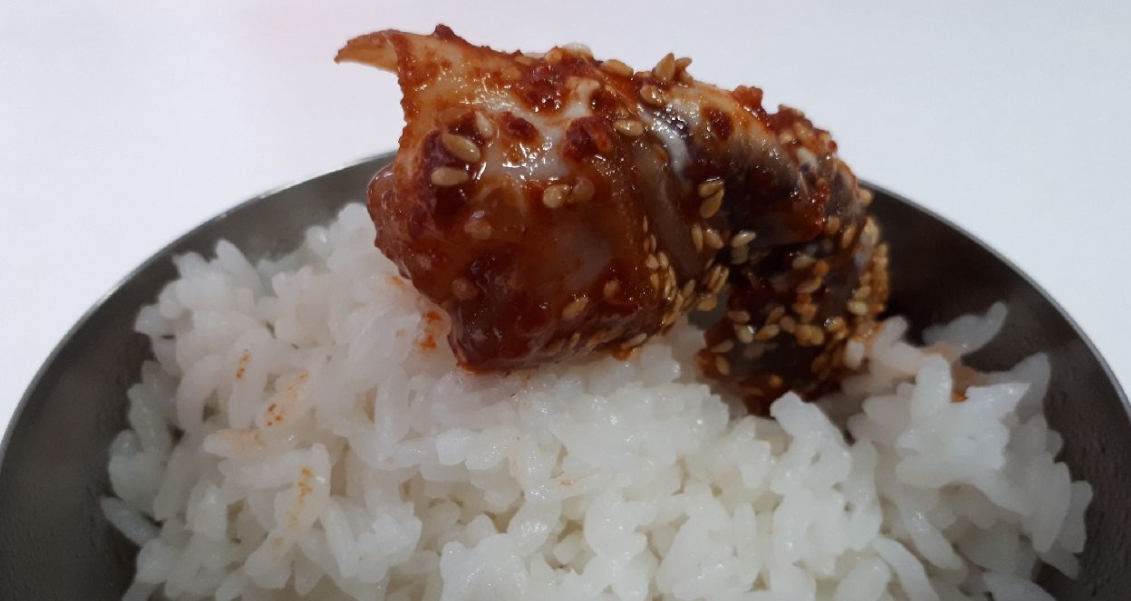 꽃게무침 양념꽃게 1kg 양념게장 게양념 꽃게장