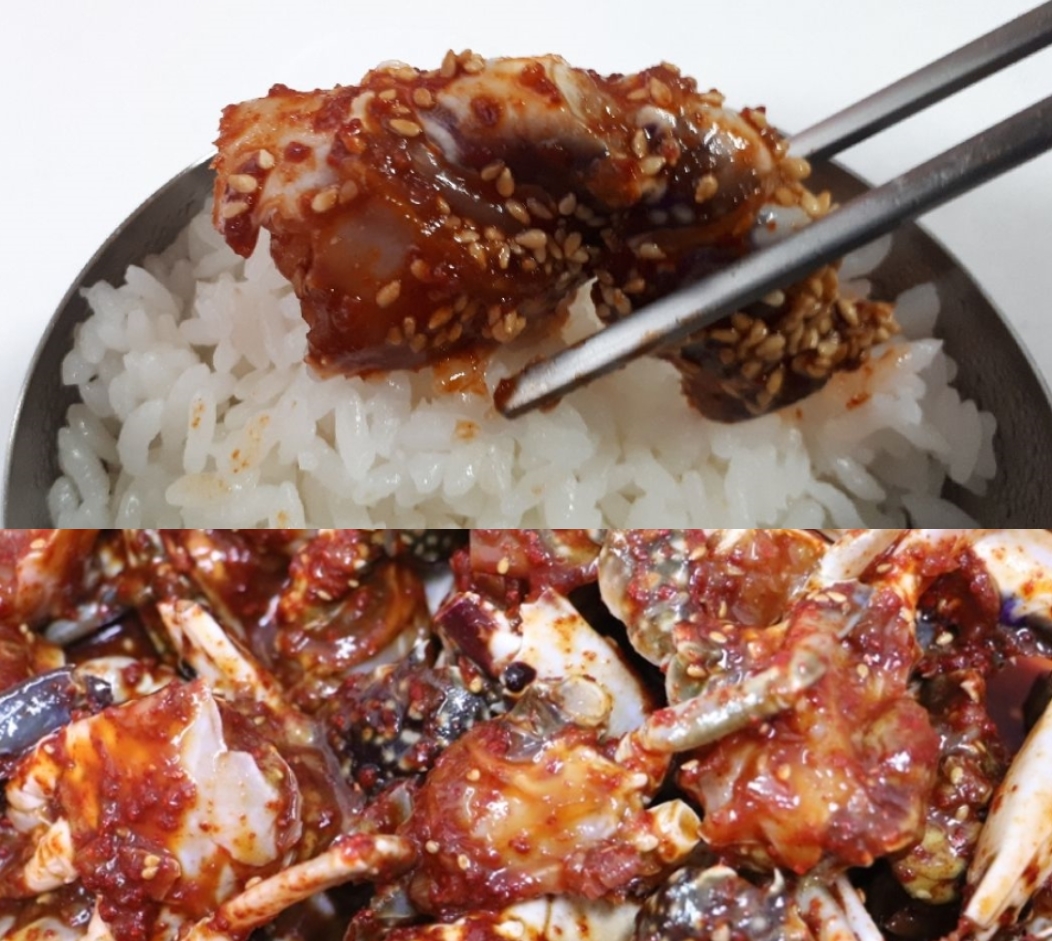 꽃게무침 양념꽃게 1kg 양념게장 게양념 꽃게장 - 상세 이미지 3