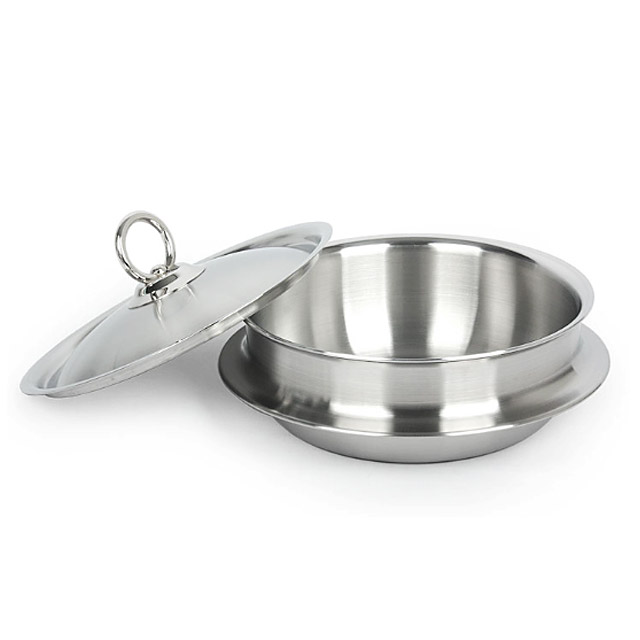 키친아트 일품 통오중 가마솥 18cm(낮은형), 스텐뚝배기, 2인용밥솥, 누룽지 - 상세 이미지 2