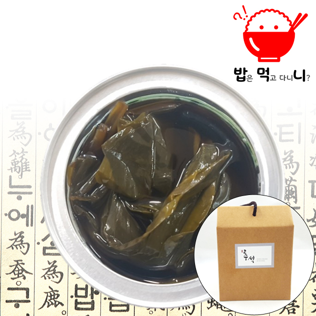 울릉도 명이나물 장아찌 1kg 산마늘 선물박스