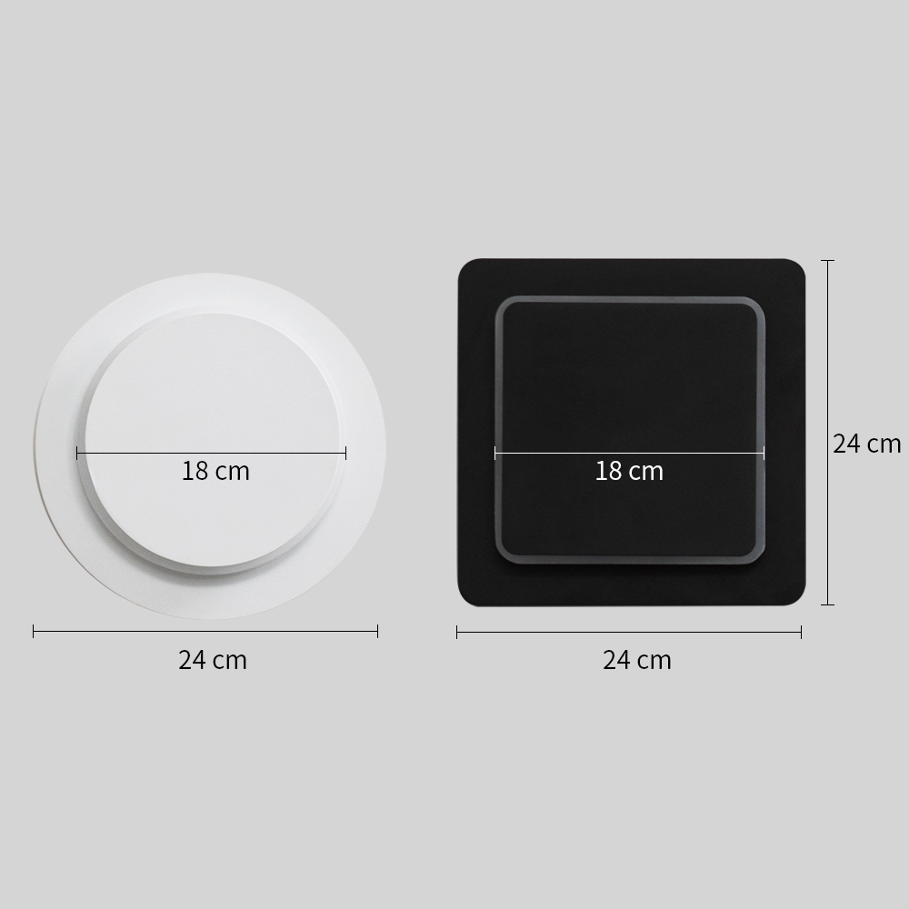 LED 인테리어 벽등 모노 욕실등 12W 2colors - 상세 이미지 4