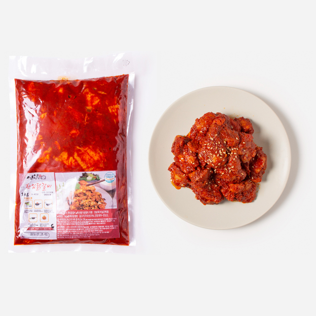 신선 한입 춘천 닭갈비 택배 간편조리식품 1kg 이미지 7