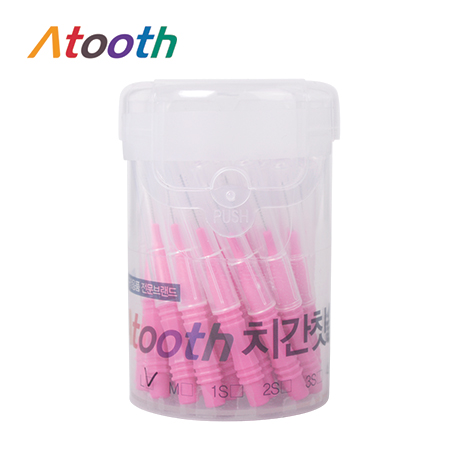국산 아투스 30p 치간칫솔 치실 사이즈 치과용 휴대용 - 상세 이미지 5