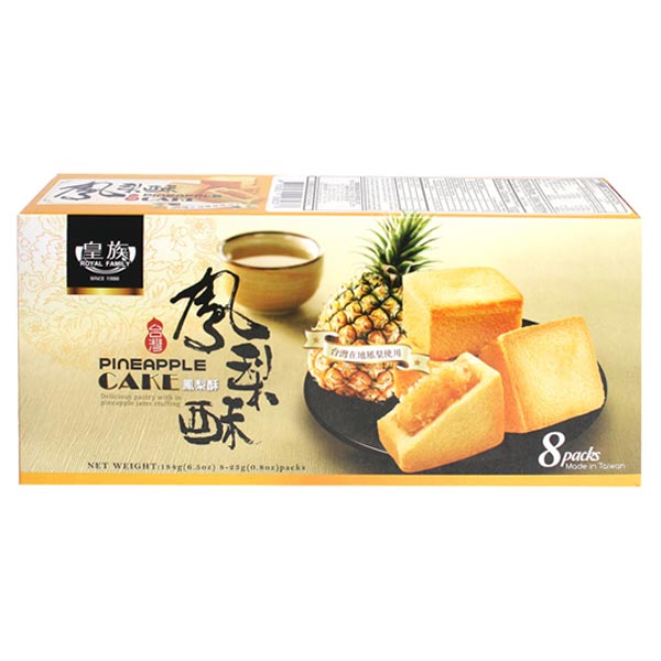 로얄패밀리 파인애플 케익 184g/대만 펑리수 케이크 - 메인 이미지