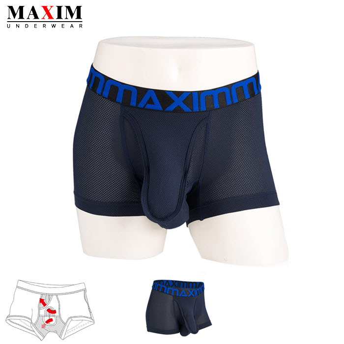 [맥심]에어로메쉬 코끼리남성팬티/네이비