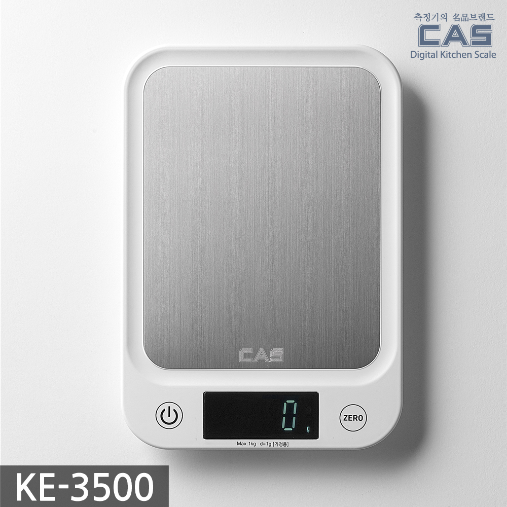 카스 CAS 정밀 디지털 주방저울 KE-3500 전자저울 가정용 상업용 - 상세 이미지 4