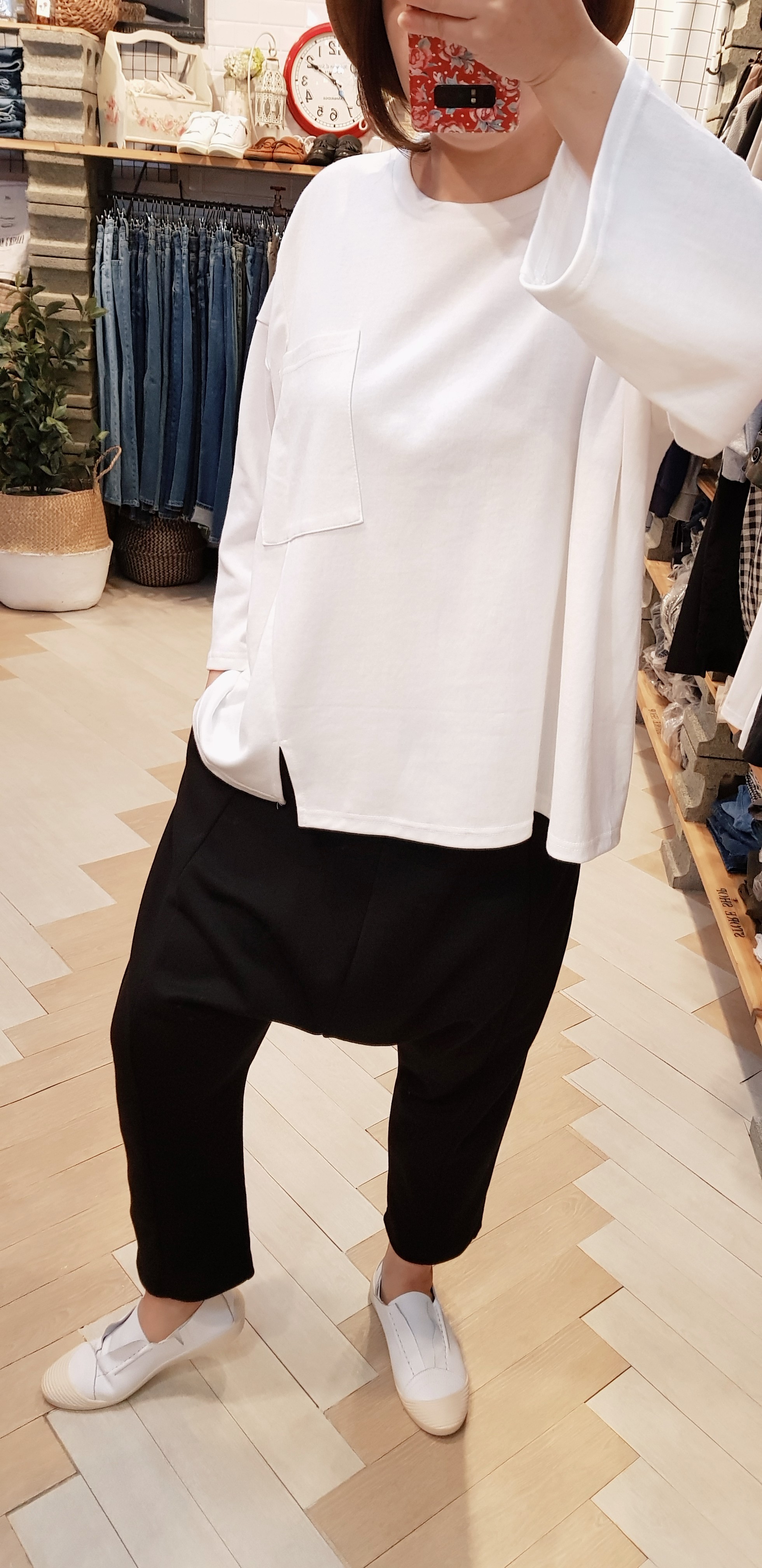 망고땡 배기 바지 봄,가을 겨울 기모버전 - 상세 이미지 2