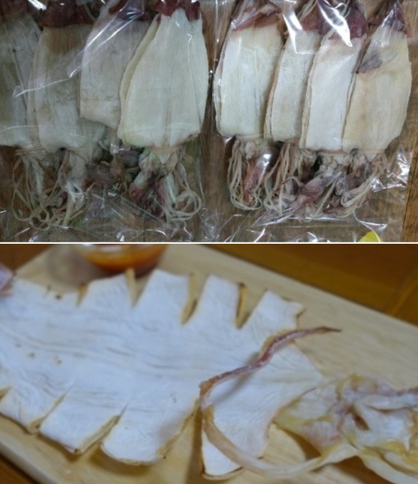 한치오징어 5마리 마른오징어 피데기 - 상세 이미지 3