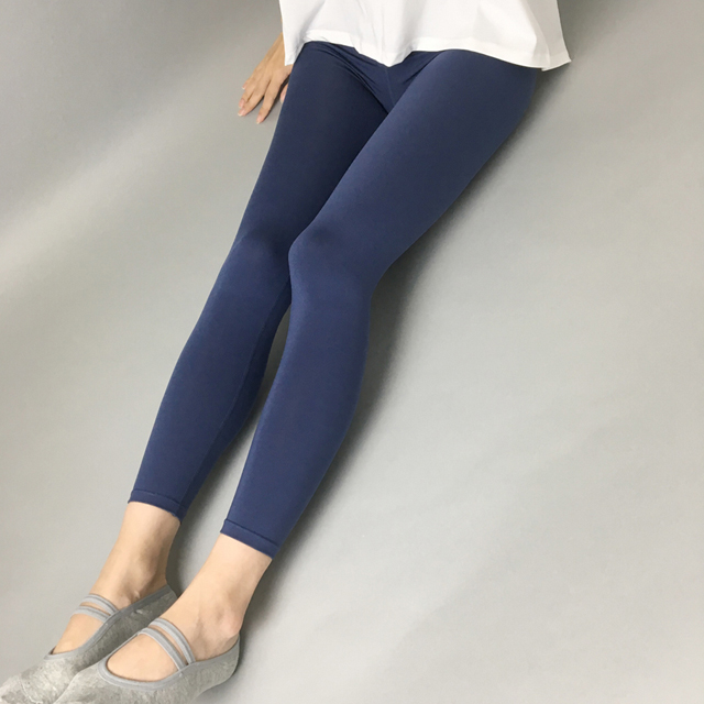 셀라 하이웨스트 9부 요가 레깅스 딥네이비 요가복 필라테스복 헬스 운동복 요가바지 - 상세 이미지 4