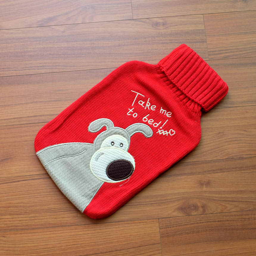 파쉬 보온물주머니 2리터용 보온핫팩 커버 순록레드 - 상세 이미지 5