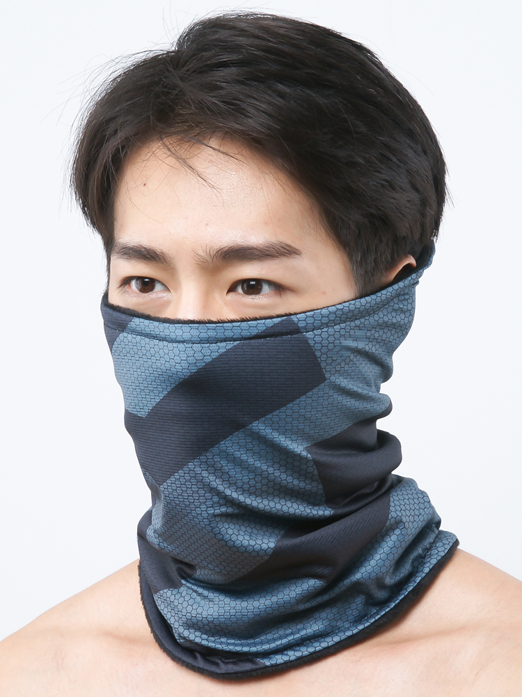 겨울 스포츠 방한 기모 넥워머 스키 스노우보드 자전거 운동 마스크 - 상세 이미지 3