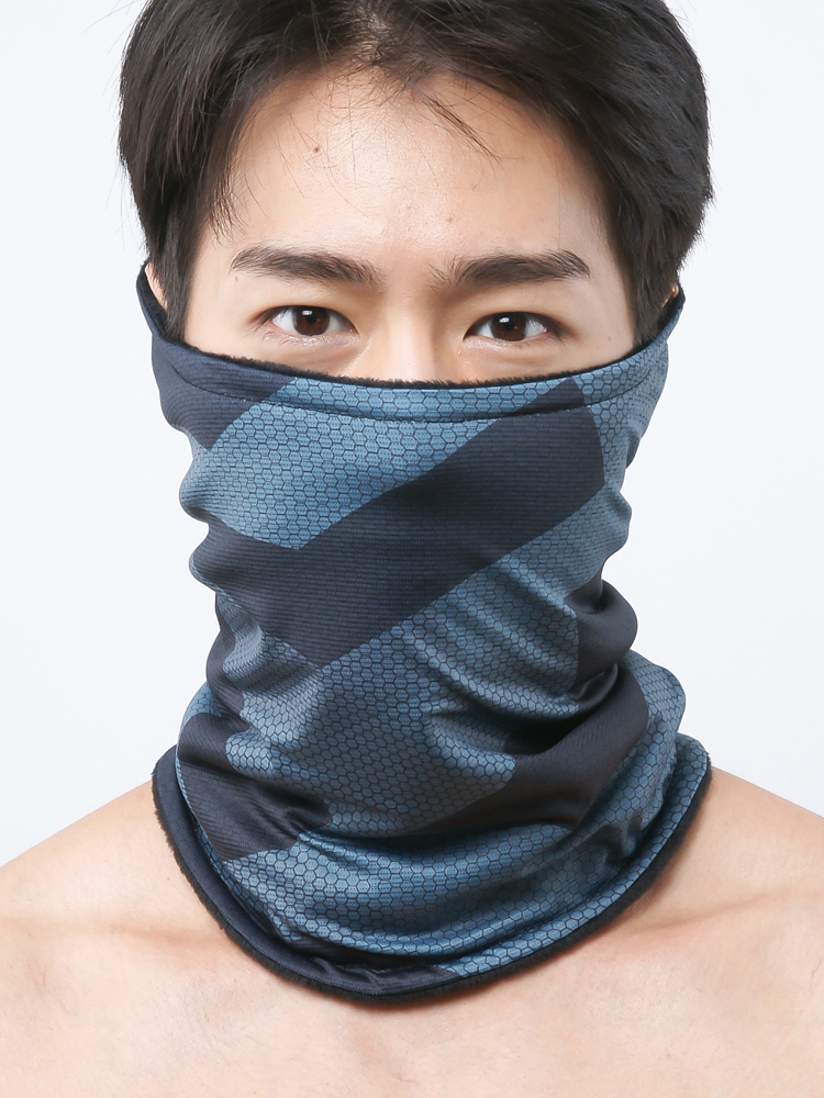 겨울 스포츠 방한 기모 넥워머 스키 스노우보드 자전거 운동 마스크 - 상세 이미지 2