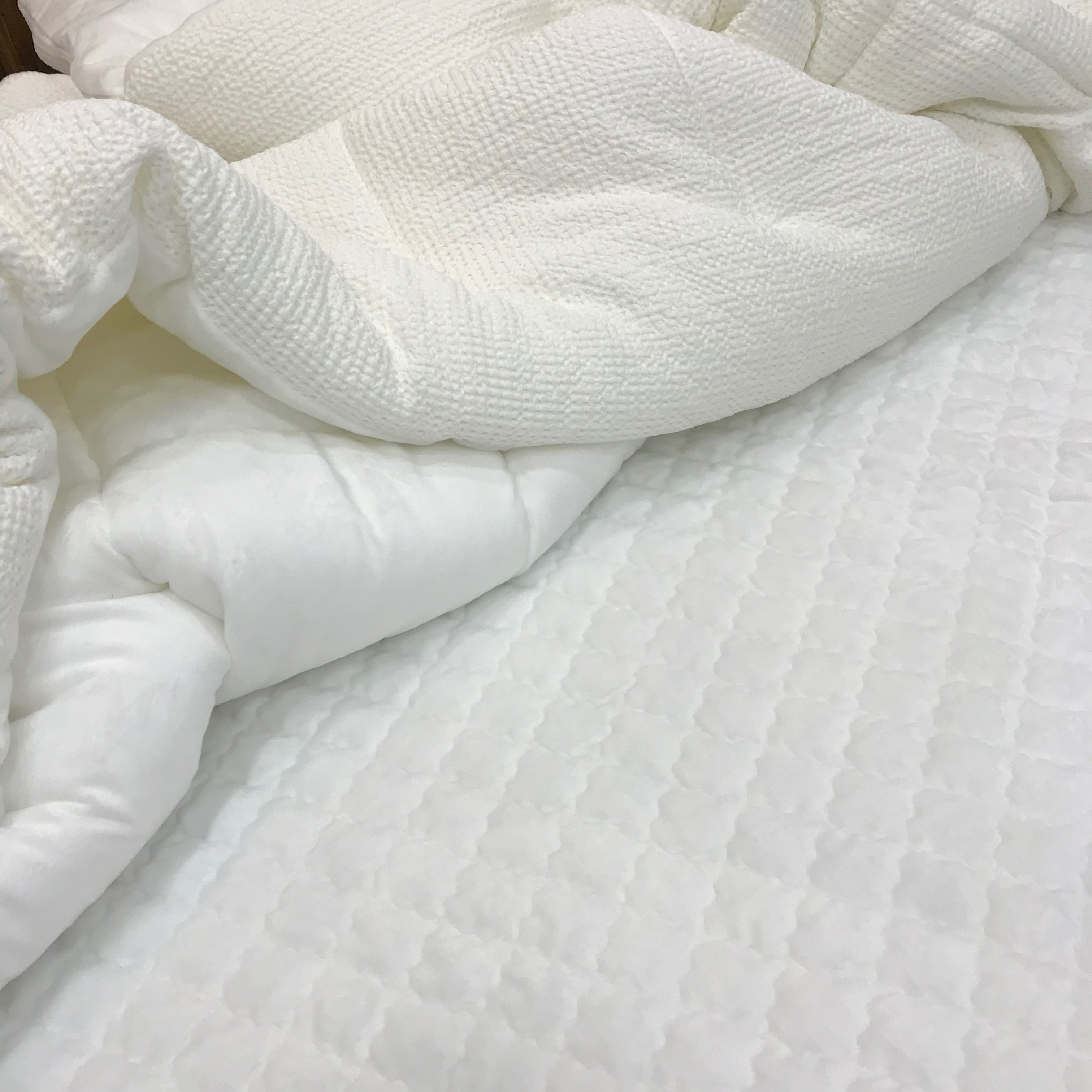 국산 극세사 미끄럼방지 논슬립 매트리스 침대 패드 S/SS