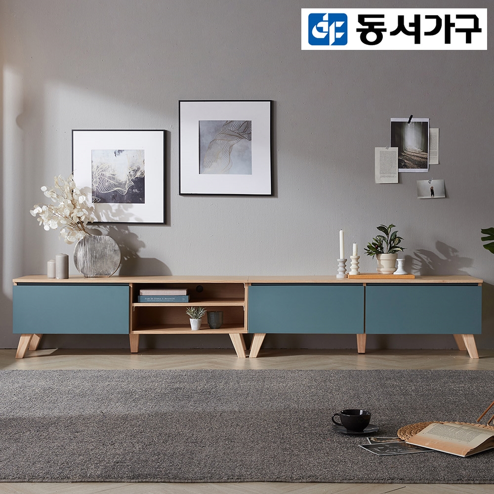 동서가구 델루아2400 단문거실장 DF910655