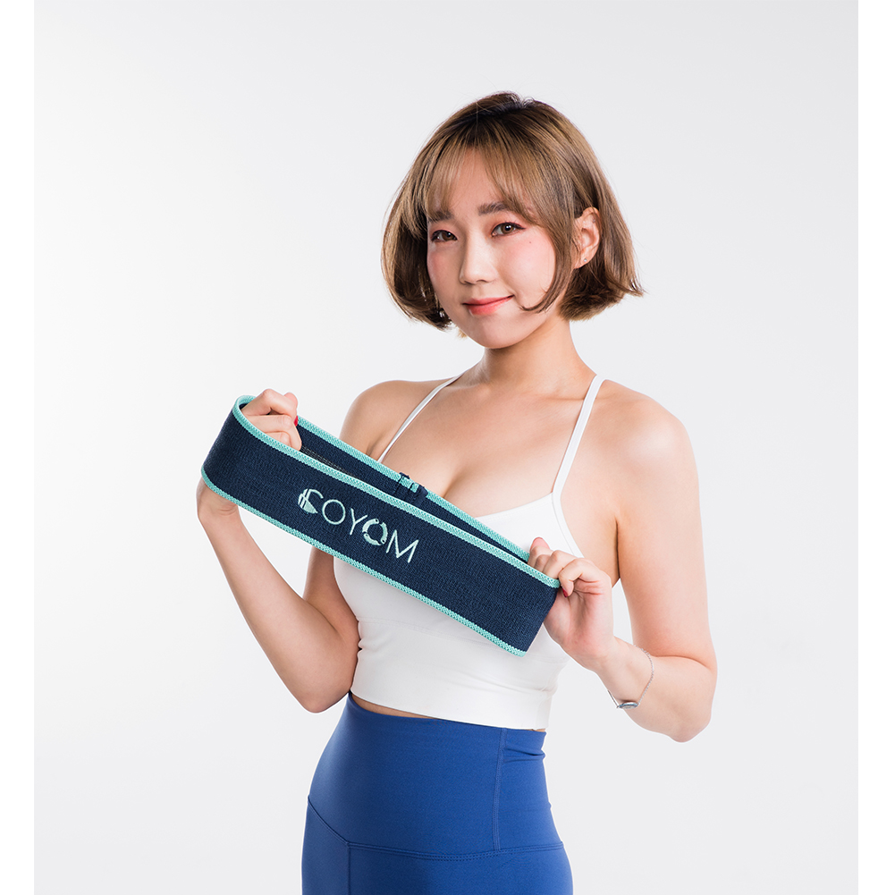 코욤 스쿼트 밴드 루프 홈트레이닝 남녀공용 + 파우치 - 상세 이미지 5