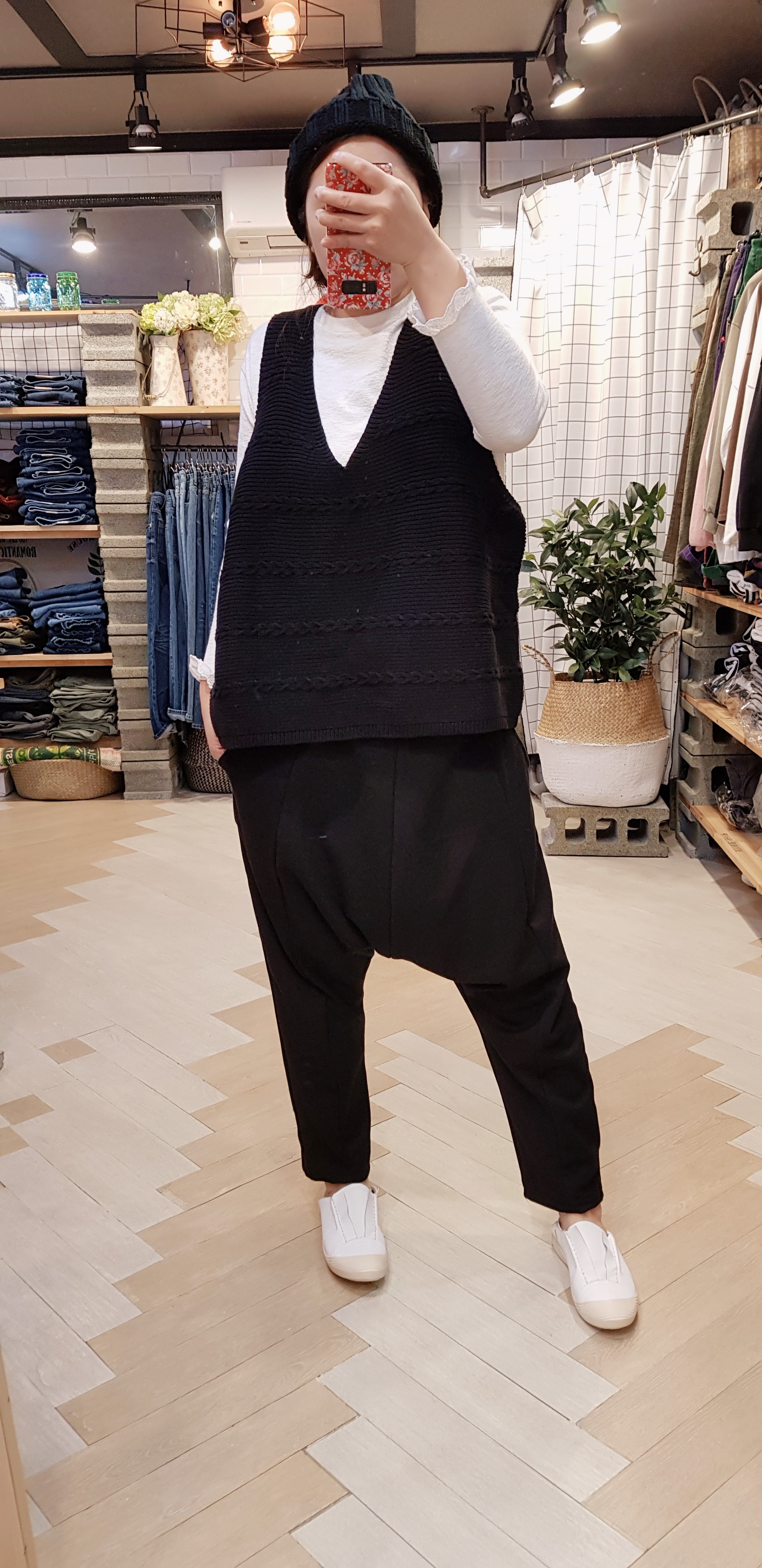 망고땡 배기 바지 봄,가을 겨울 기모버전 - 상세 이미지 4