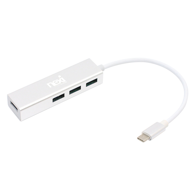 넥시 USB 3.1 C타입 허브 4포트 무전원 5Gbps 노트북 - 상품 이미지