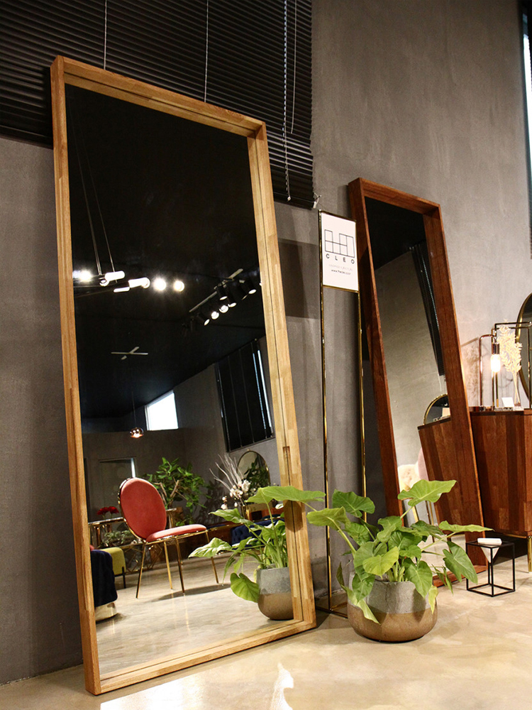 원목 대형 와이드 전신거울 인테리어 벽걸이 스탠드 거울 W820 CL093