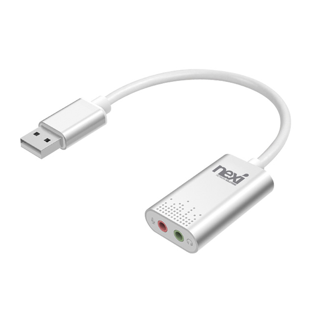 넥시 NX-U20STC USB 외장형 사운드카드 7.1채널
