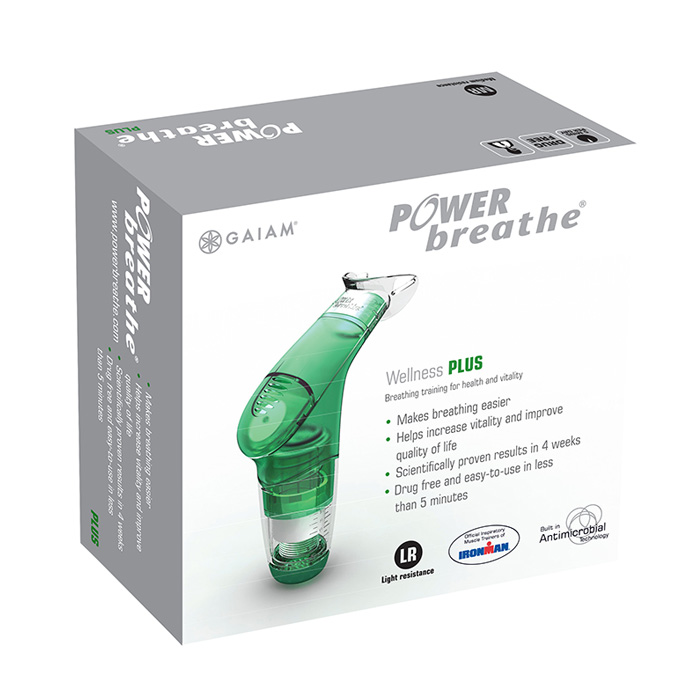 액티브라이프 파워브리드 저강도 그린 POWERBREATHE GREEN 복식호흡 발성 호흡 훈련기구 - 상세 이미지 3