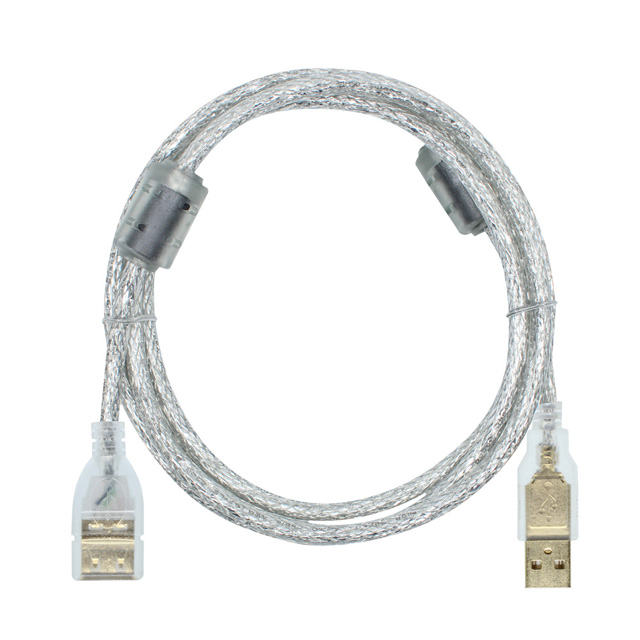 USB2.0 연장 케이블 고급형 실드 노이즈필터 1.8m, 1개 - 상세 이미지 3