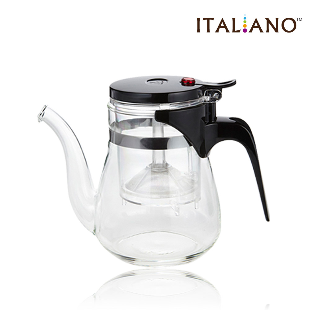 이탈리아노 유리 차밍 티포트 600ml YG-K600