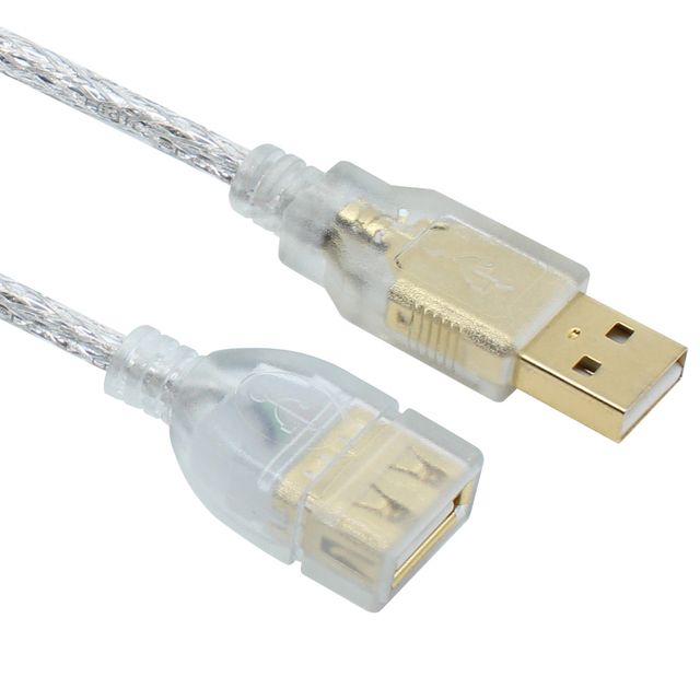 USB2.0 연장 케이블 고급형 실드 노이즈필터 1.8m, 1개 - 상품 이미지