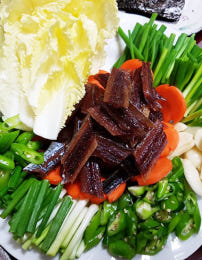 포항구룡포 과메기 30쪽 야채세트