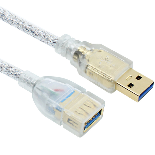 넥시 USB3.0 연장 케이블 AM AF 노이즈 필터 1.8m, 1개 - 상품 이미지