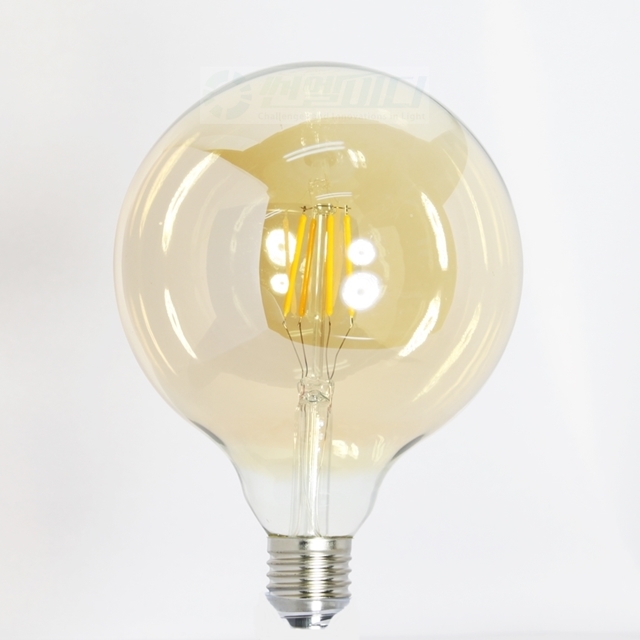 LED 에디슨 전구 필라멘트 볼전구 G125 4W 인테리어램프 - 상세 이미지 2