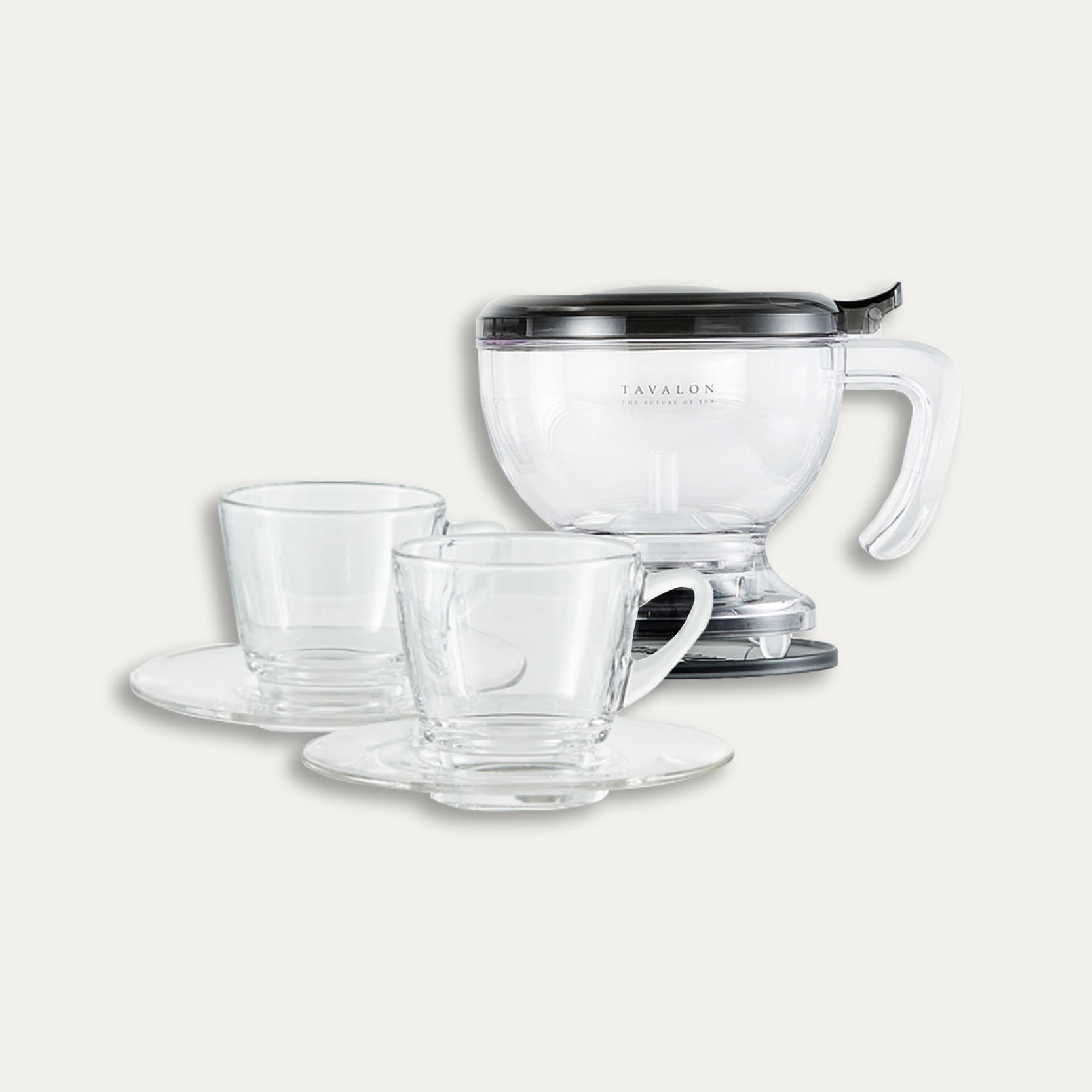 타바론 그래비티 티팟 & 글래스 선물세트