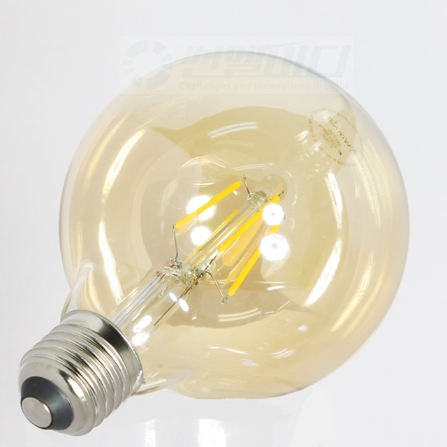 LED 에디슨 전구 필라멘트 볼전구 G95 4W 인테리어램프 - 상세 이미지 3