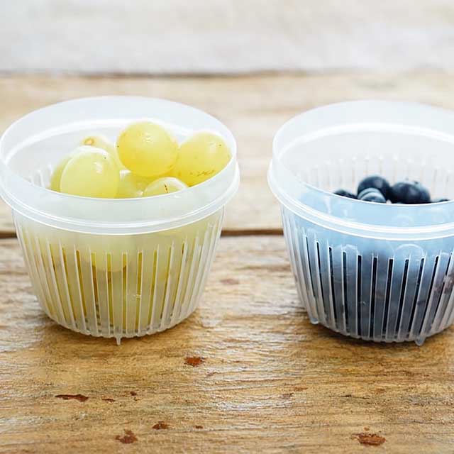 원형 채반용기 과일통 500ml - 상세 이미지 4
