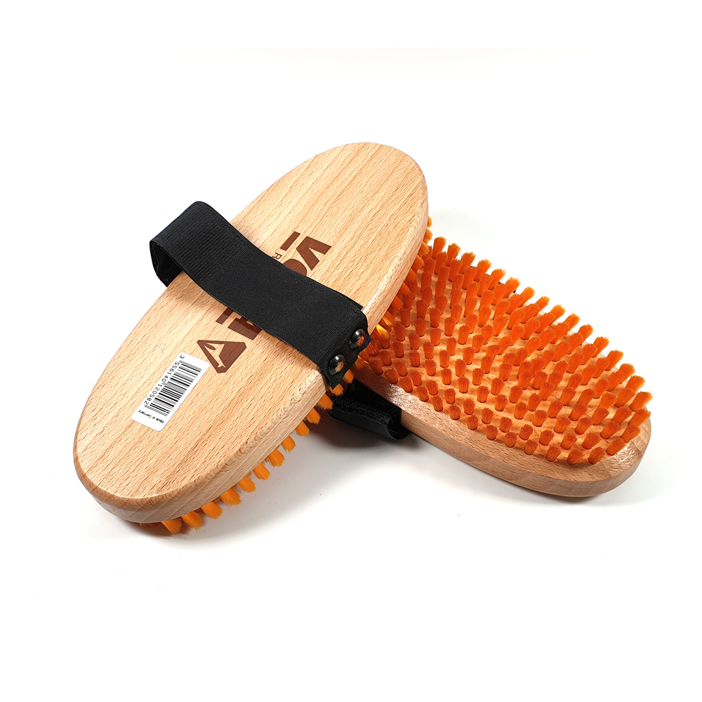 볼라 브러시 오블 오렌지나일론 Oval Nylon 스키스노우보드왁싱브러시 012058 - 상품 이미지