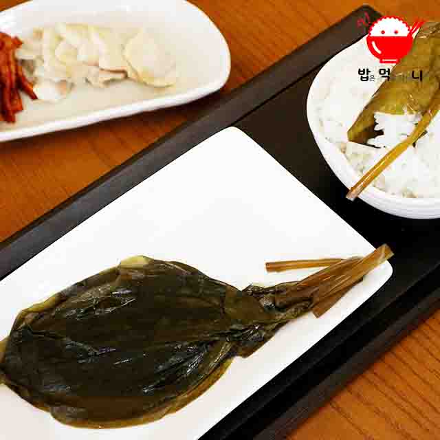 울릉도 명이나물 장아찌 1kg 산마늘 선물박스
