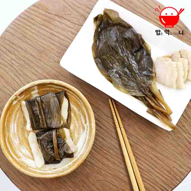 울릉도 명이나물 장아찌 1kg 산마늘 선물박스