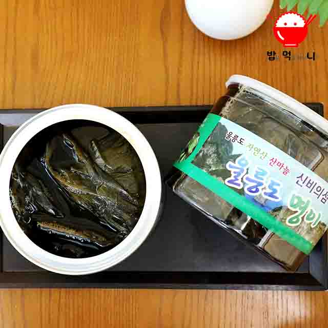 울릉도 명이나물 장아찌 1kg 산마늘 선물박스