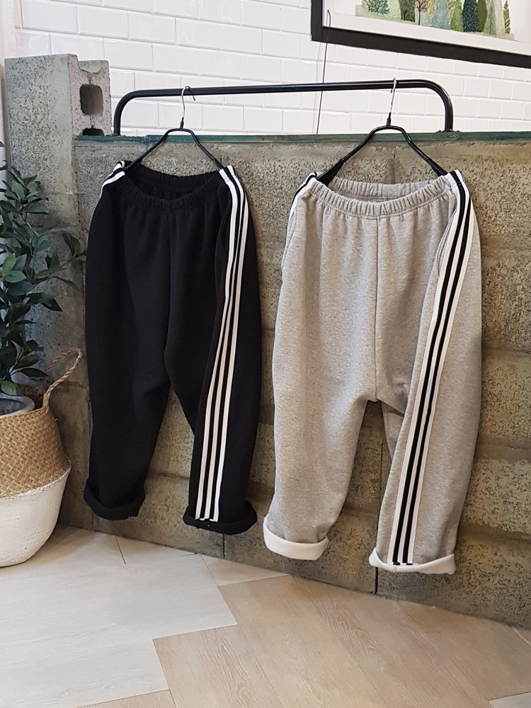 남녀공용 와이드 봄,가을,겨울기모배기 트레이닝 - 상세 이미지 2