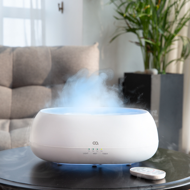 오아 안개1000 무드등 미니 가습기 초음파 소형 신생아 원룸 세척편한 아로마 안방 침실